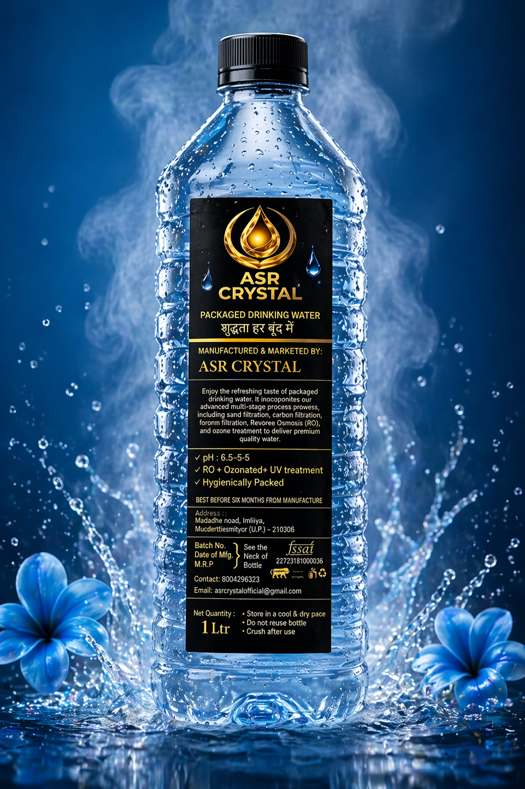 ASR Crystal 1L Bottle